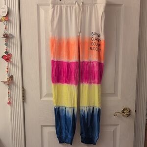 NWT Tie Dye Neon  Joggers